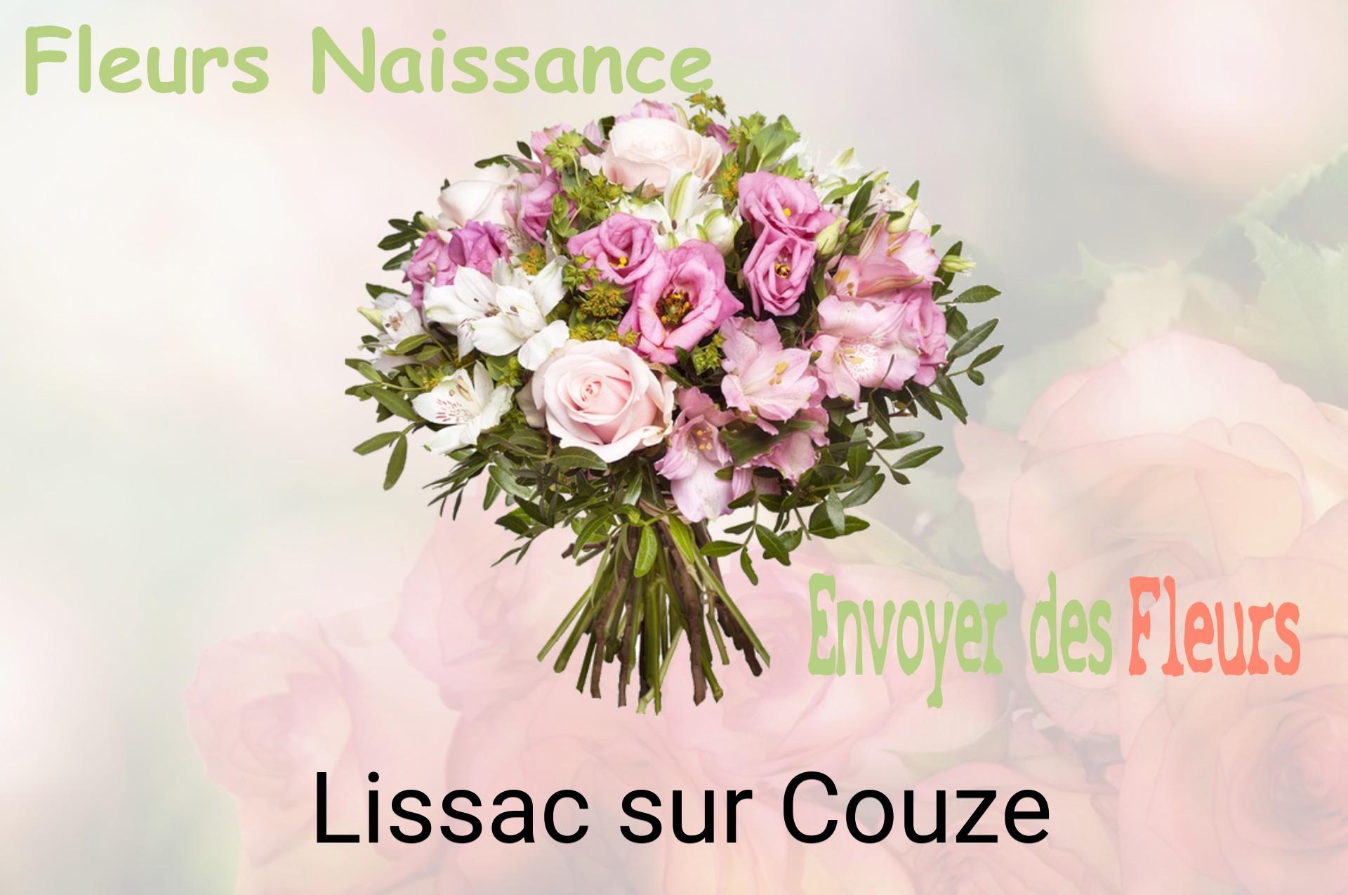 Bouquet de fleurs de naissance livré à Lissac-sur-Couze
